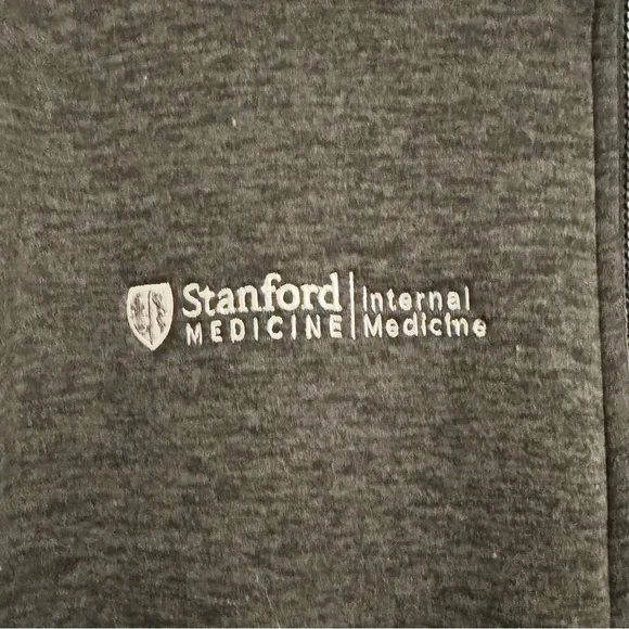 The North Face Men’s Dark Gray Performance Fleece Jacket - Picture 3 of 7